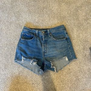 Levi 501 jean shorts